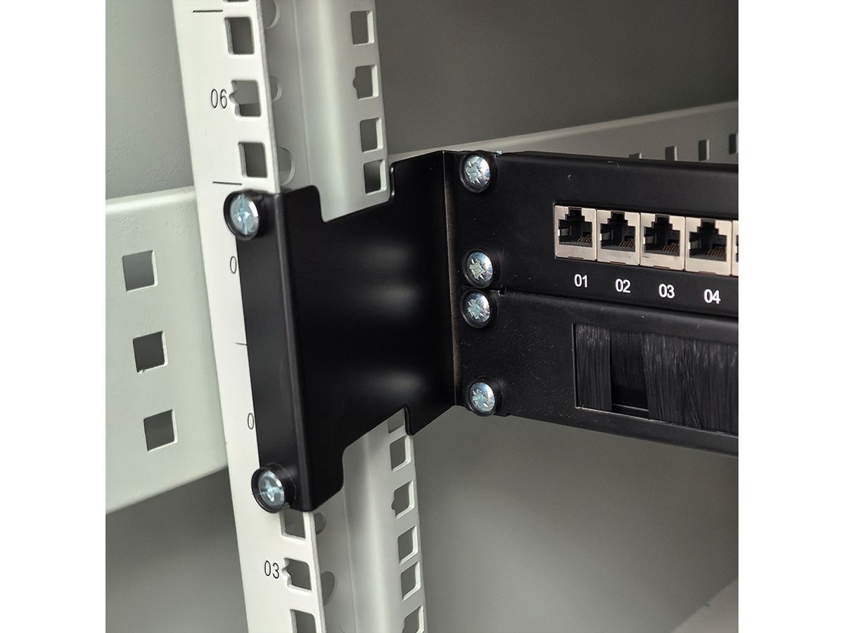 VALUE 19"-Schrank Tiefenerweiterung, 101,5mm, 2HE
