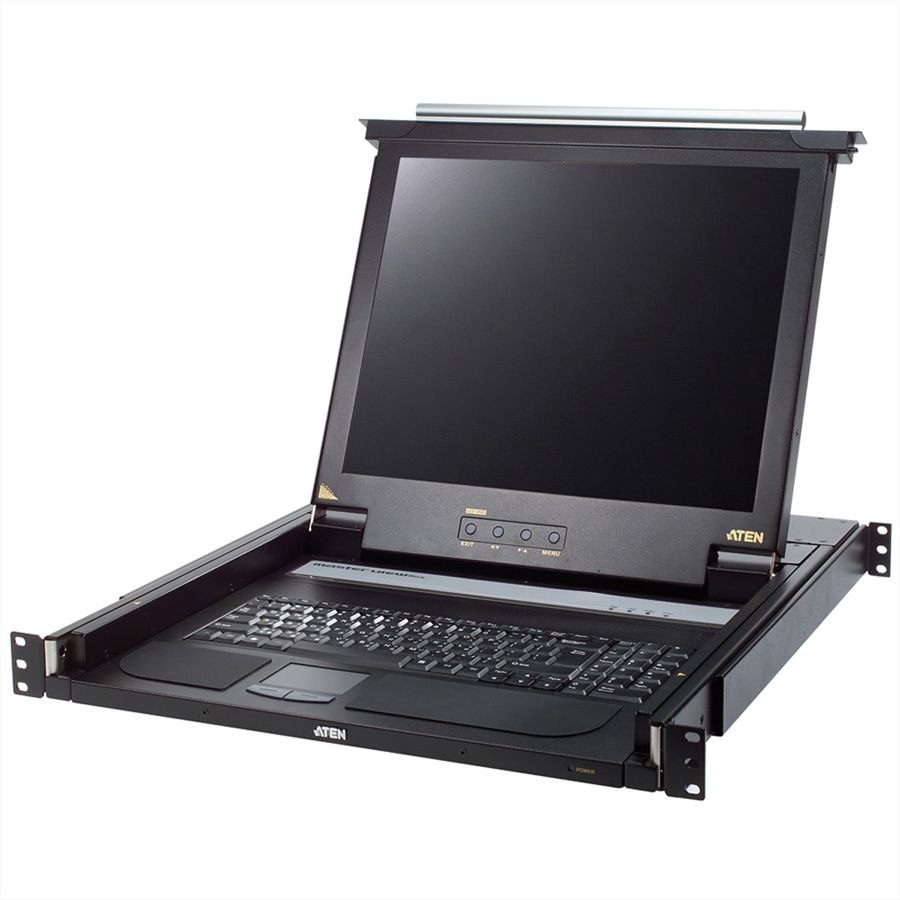ATEN CL1000M Console KVM, LCD 43cm, VGA, PS/2, CH-Layout