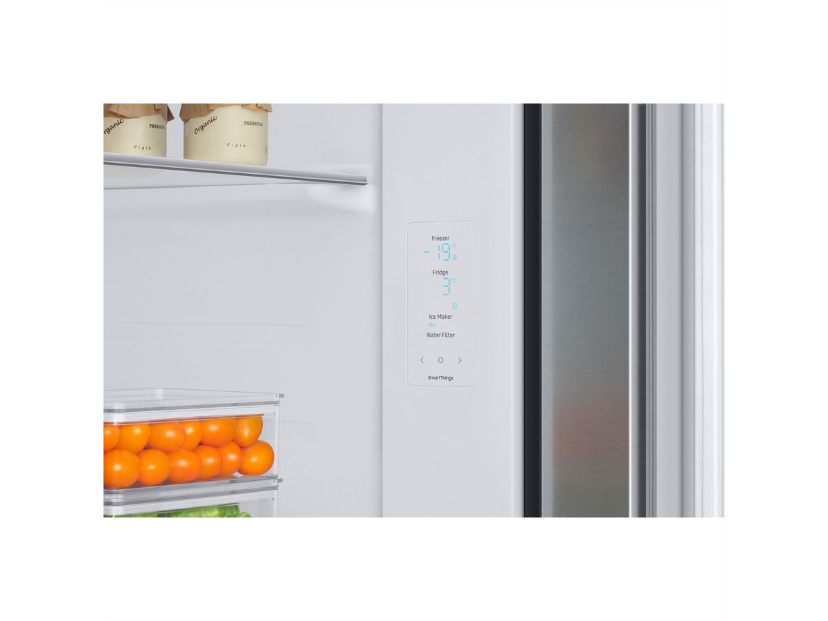 Samsung Food Center RS8000, 635l, Aspect acier inoxydable, RS68A884CSL/WS