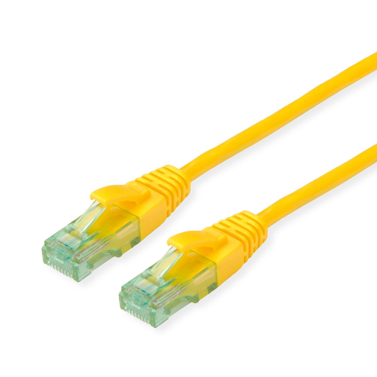 ROLINE RM Patchkabel Cat.6A UTP, gelb, 2 m
