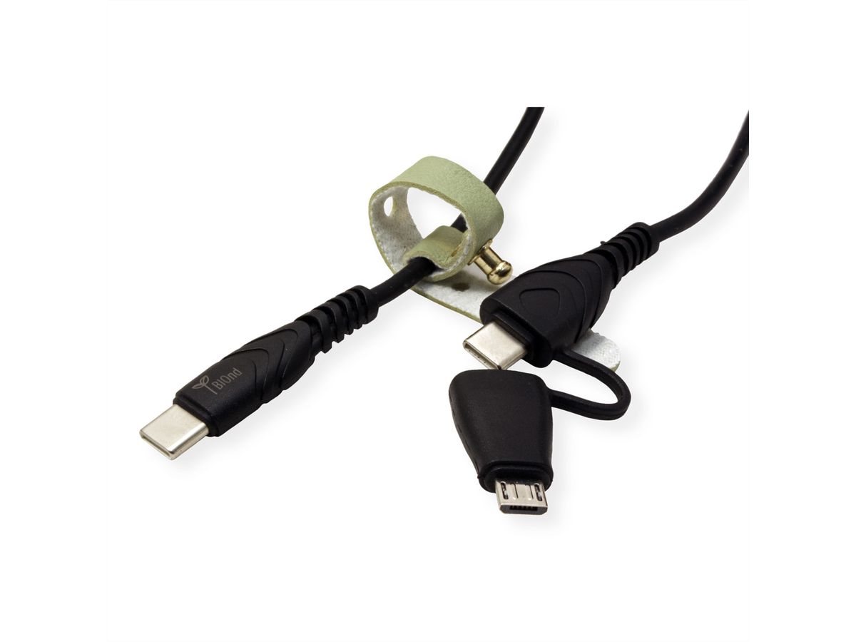 BIOnd BIO-CMC-20W Chargeur USB, 2 ports USB-C