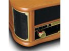 Lenco Plattenspieler TCD-2571WD CD/DAB+, Kassette/BT 2x5 Watt, MP3 Encoding