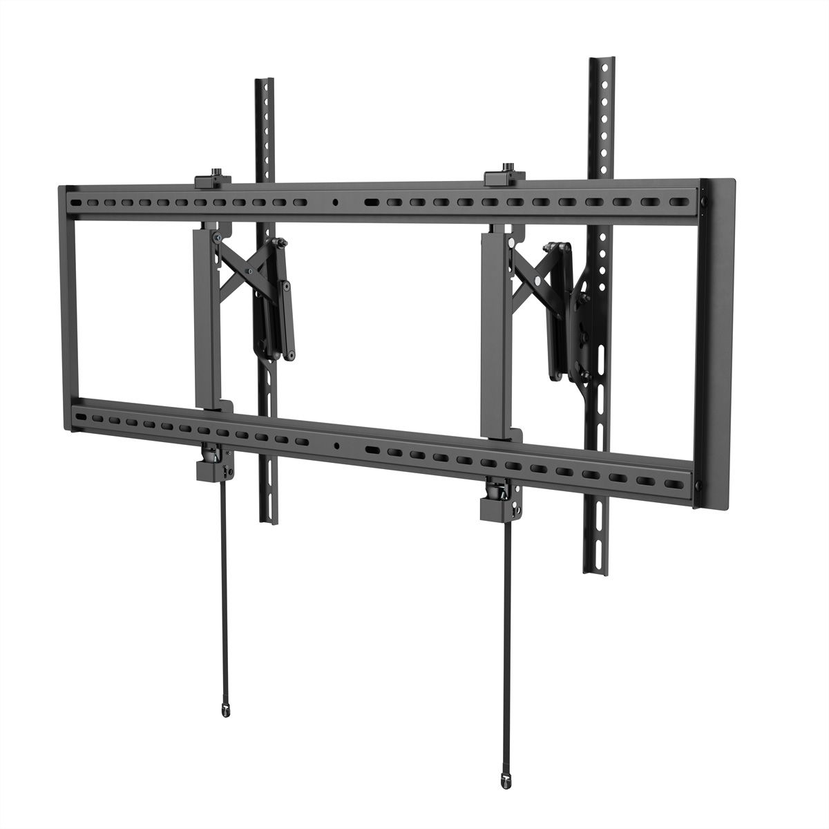VALUE Support mural TV, très résistant, télescopique, inclinable, fixe, 55–105 pouces, jusqu'à 80 kg