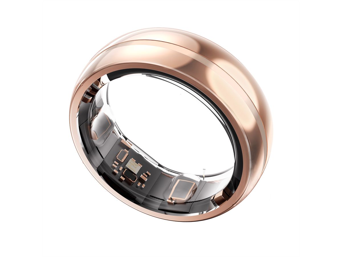 MYnextRING Smart Ring Rosé Gold, Grösse 12