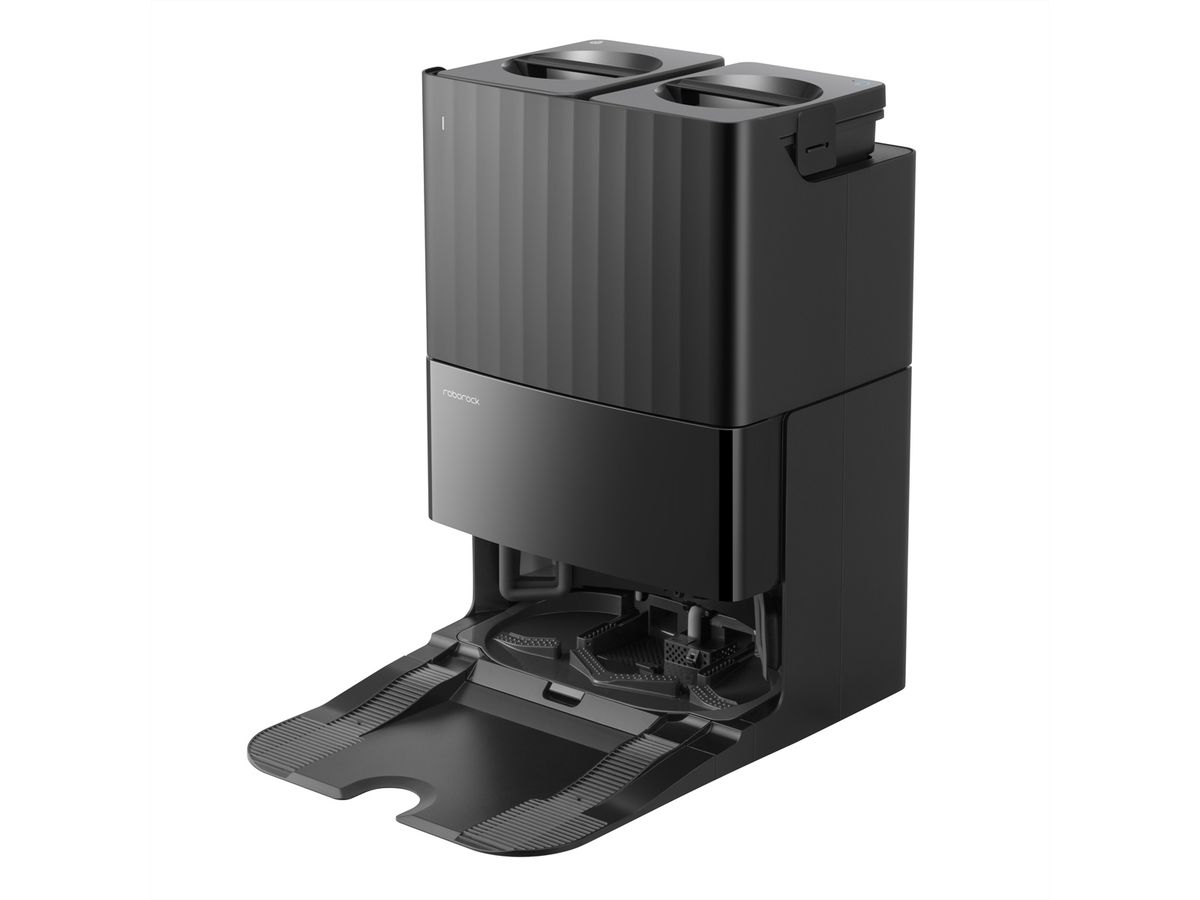 Roborock Aspirateur Qrevo S ProX noir, Robot aspirateur/balayeur