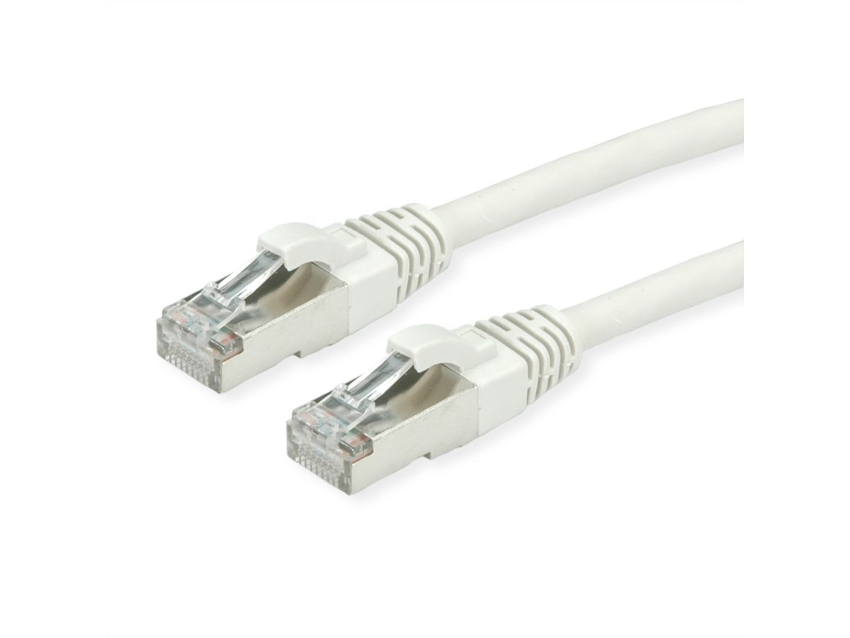 Câble ROLINE Cat.7 S/FTP, LSOH, avec connecteurs RJ45 (500MHz / Classe EA), gris, 3 m