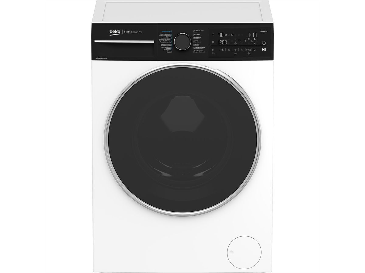 Beko Lave-linge séchant WT510, W10kg/T7kg, SteamCure, 1'400U/min