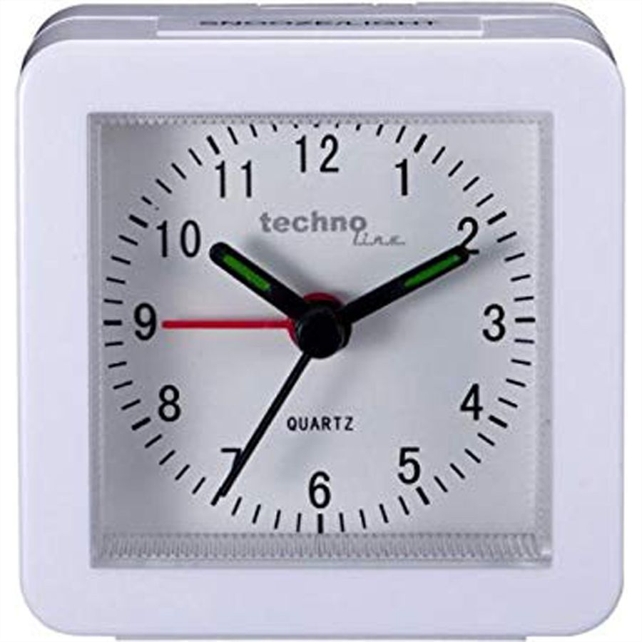 TechnoLine Wecker MODELL SC, weiss