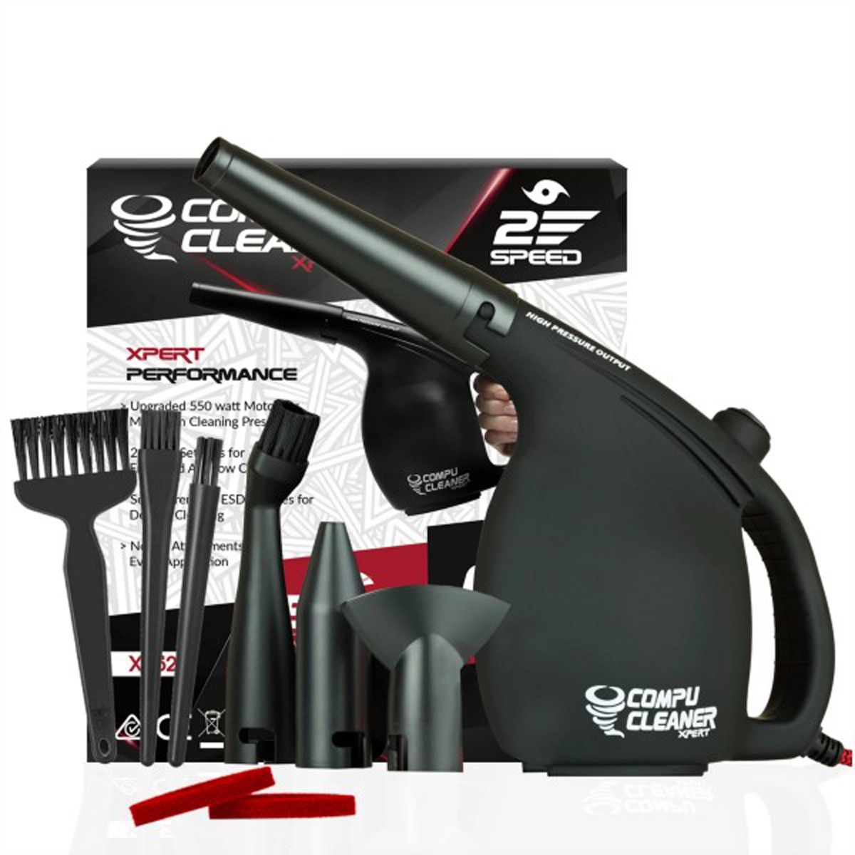 CompuCleaner Xpert Nettoyeur par air comprimé