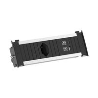 BACHMANN KAPSA S 1xCH 1xUSB A&C 22W, SUISSE