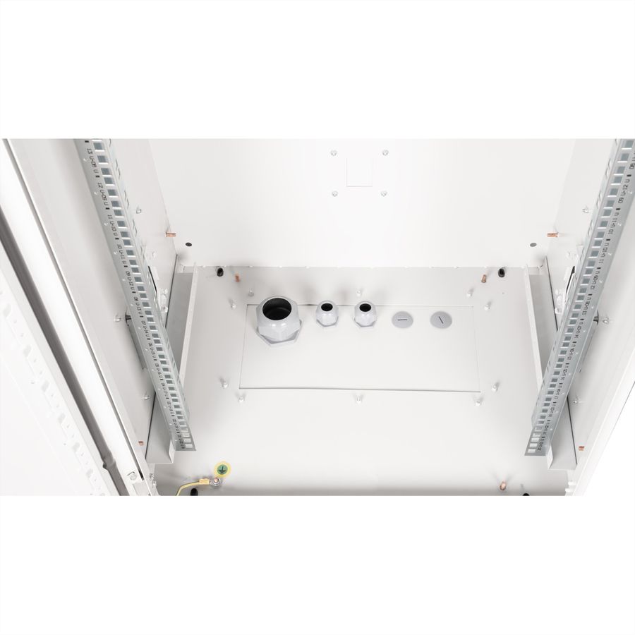 ROLINE 19-Zoll Wandgehäuse Pro 20 HE, 600x450 BxT IP55 outdoor grau