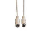 ROLINE Tastatur-Kabel-PS/2 ST/BU, 1,8 m