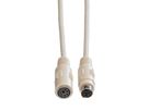 ROLINE Tastatur-Kabel-PS/2 ST/BU, 10 m