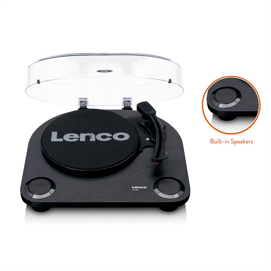 Lenco Platine vinyle LS-40BK , Noir