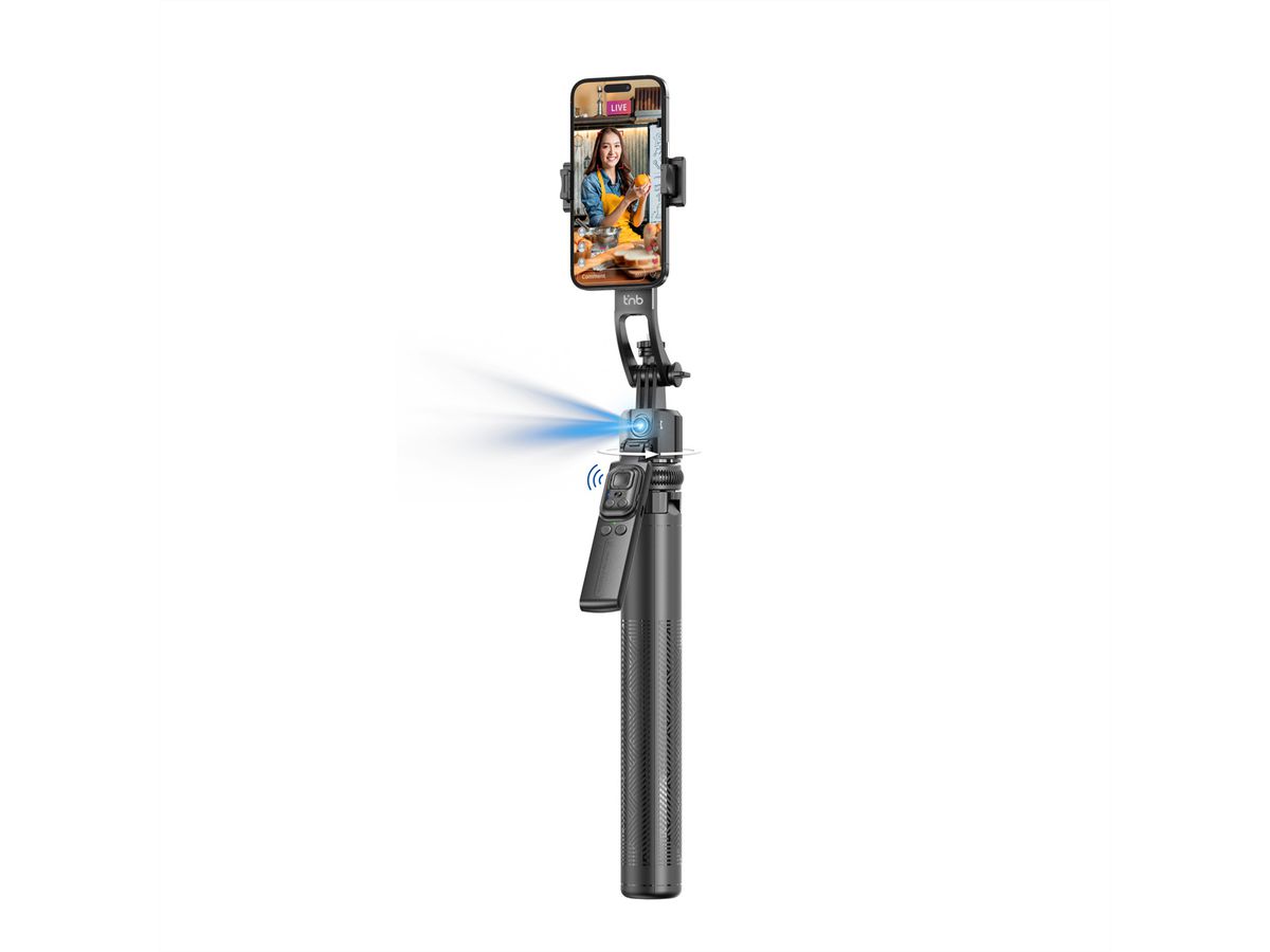 T'nB Influence Pro - Face Tracking 360°, Idéal pour les streamers, blogueurs