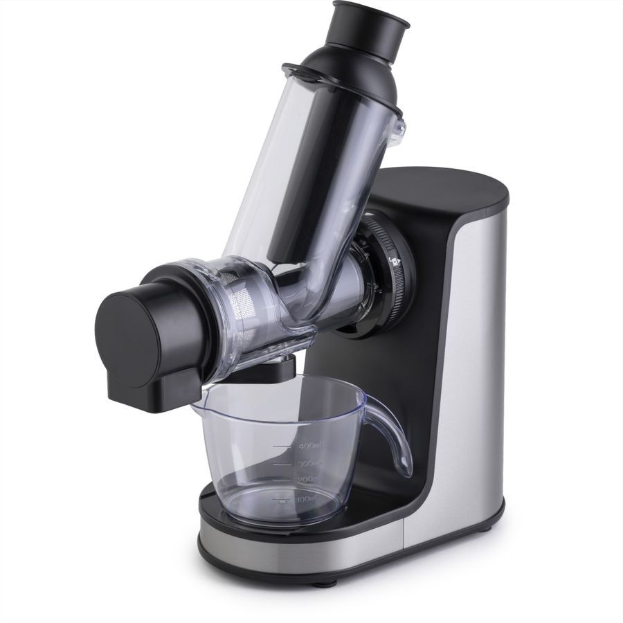 Gorenje Slow Juicer JC200BE, 200W, schwarz/silber