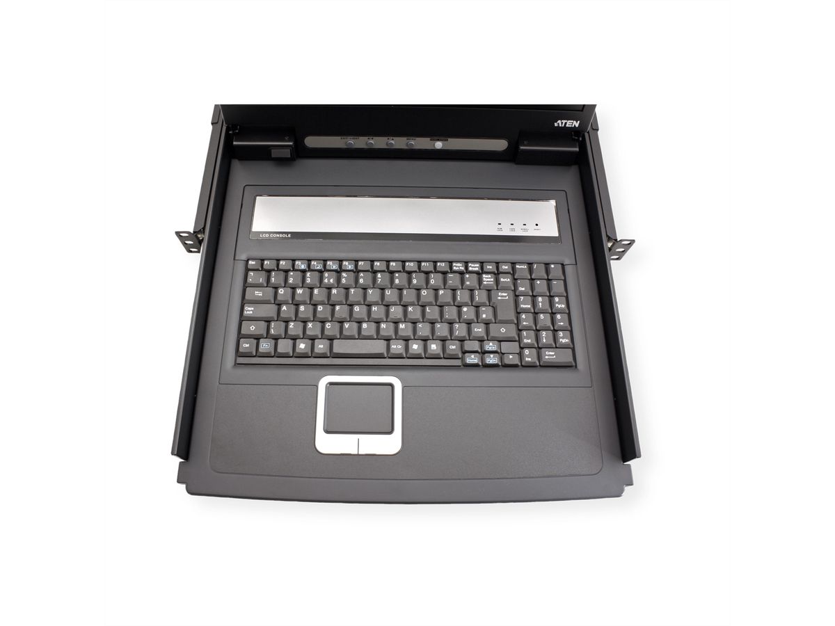 ATEN CL1000N KVM-Konsole, 19" LCD, VGA, PS/2, UK-Layout