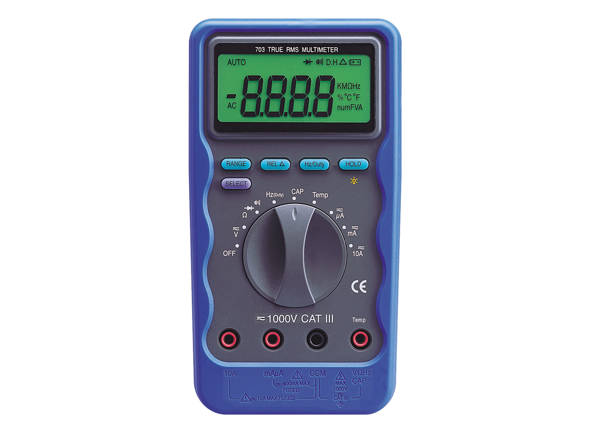 RO-703, TRUE RMS Digital Multimeter