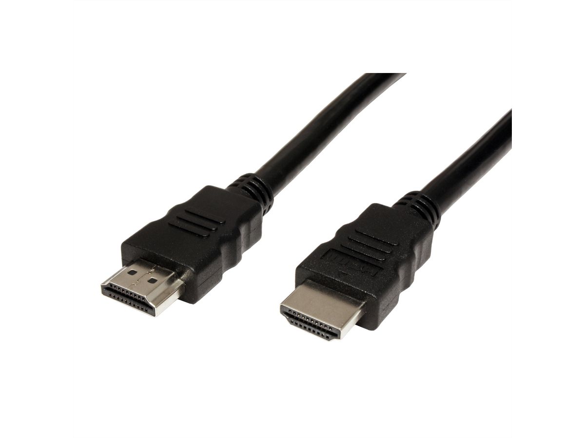 VALUE 4K HDMI Ultra HD Kabel mit Ethernet, ST/ST, schwarz, 1,5 m