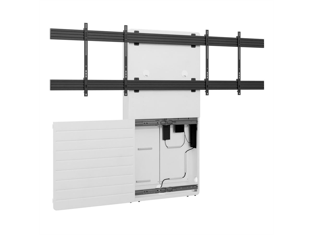 Hagor Medienstele CON-Line Big W, Boden-Wand, Dual, 65 - 75"