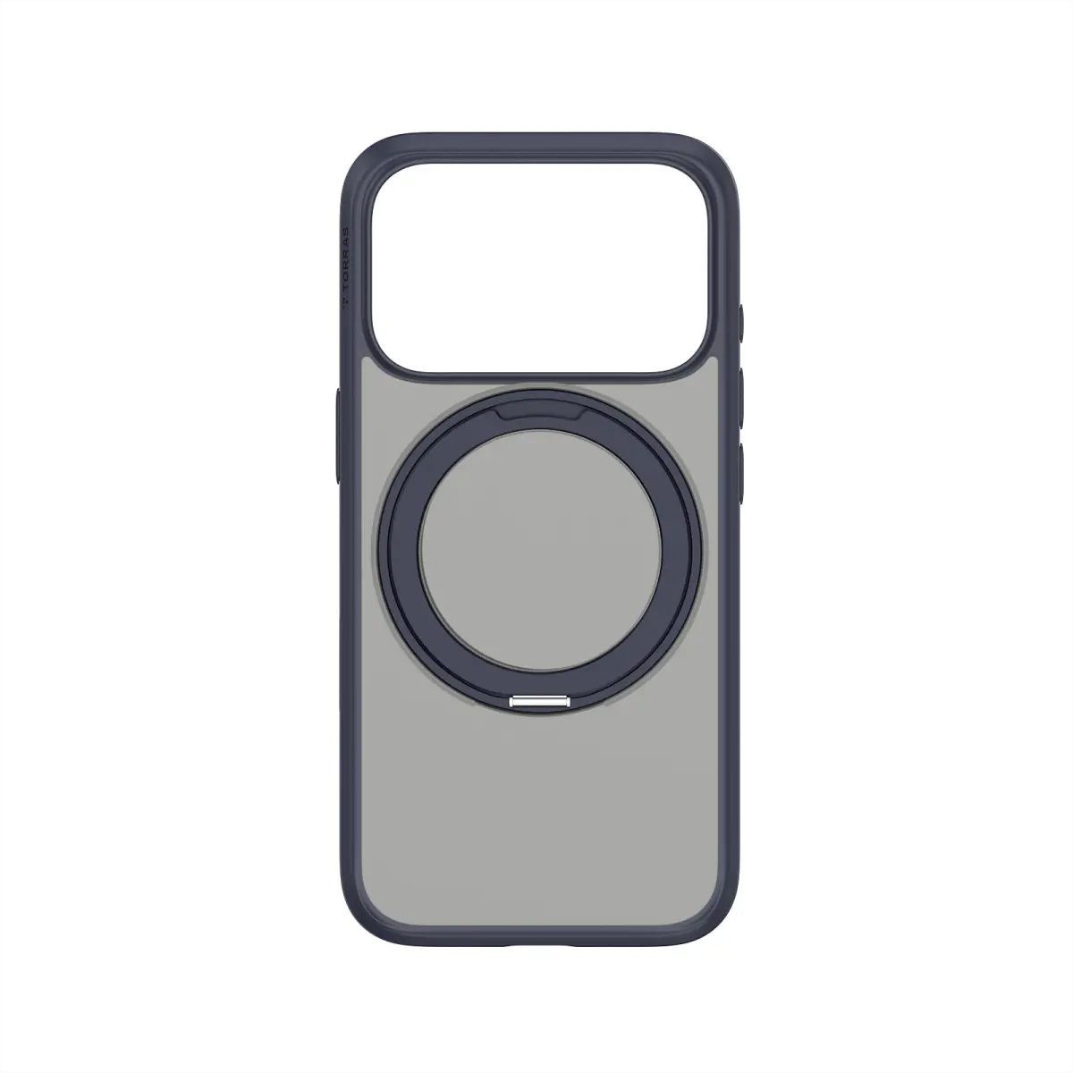 Torras Ostand Spin Softune Case, iPhone 17 Pro Max, MagSafe, noir