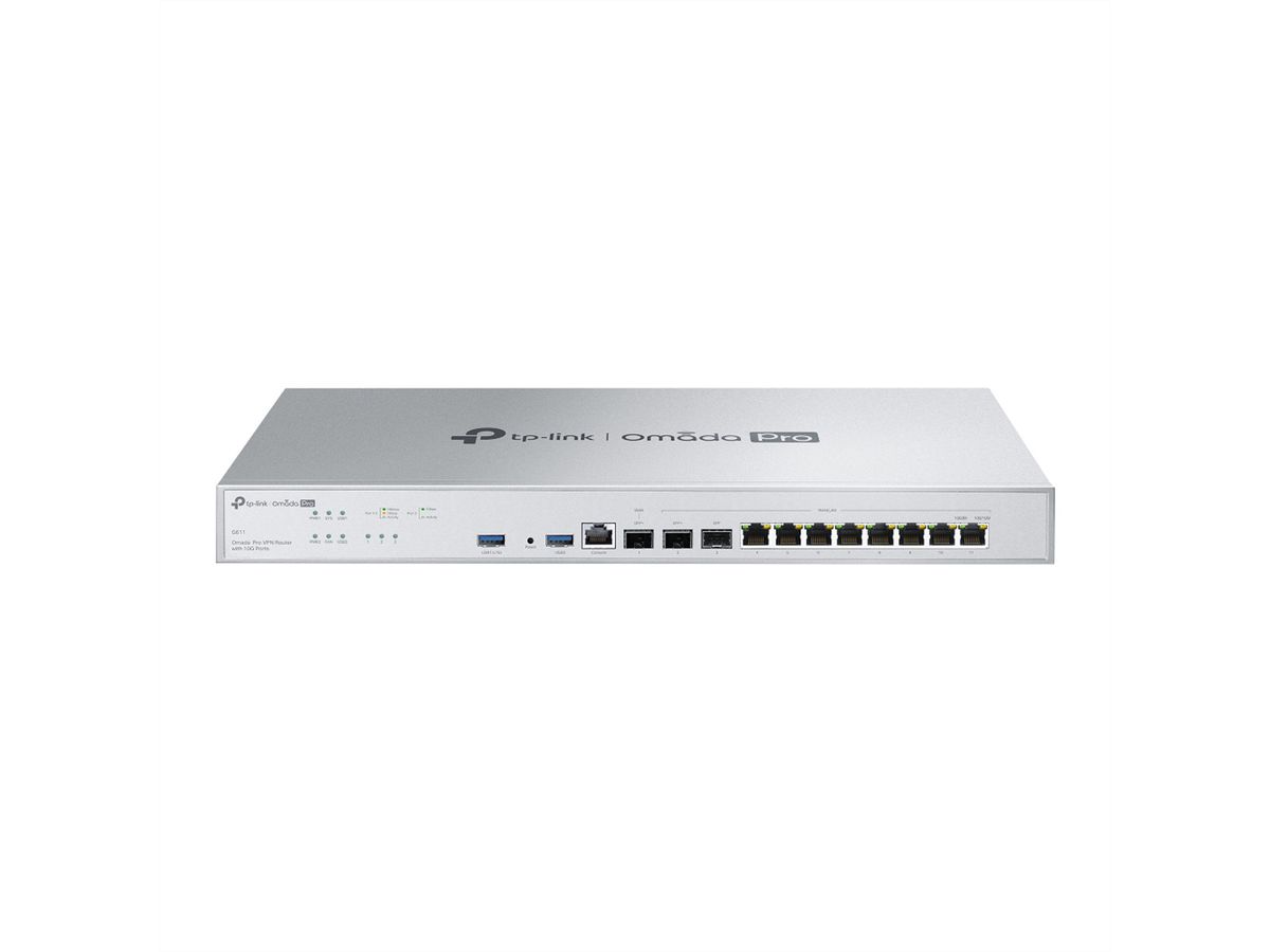 TP-Link Campus VPN Router G611, 2x10GE 10WAN VPN Router