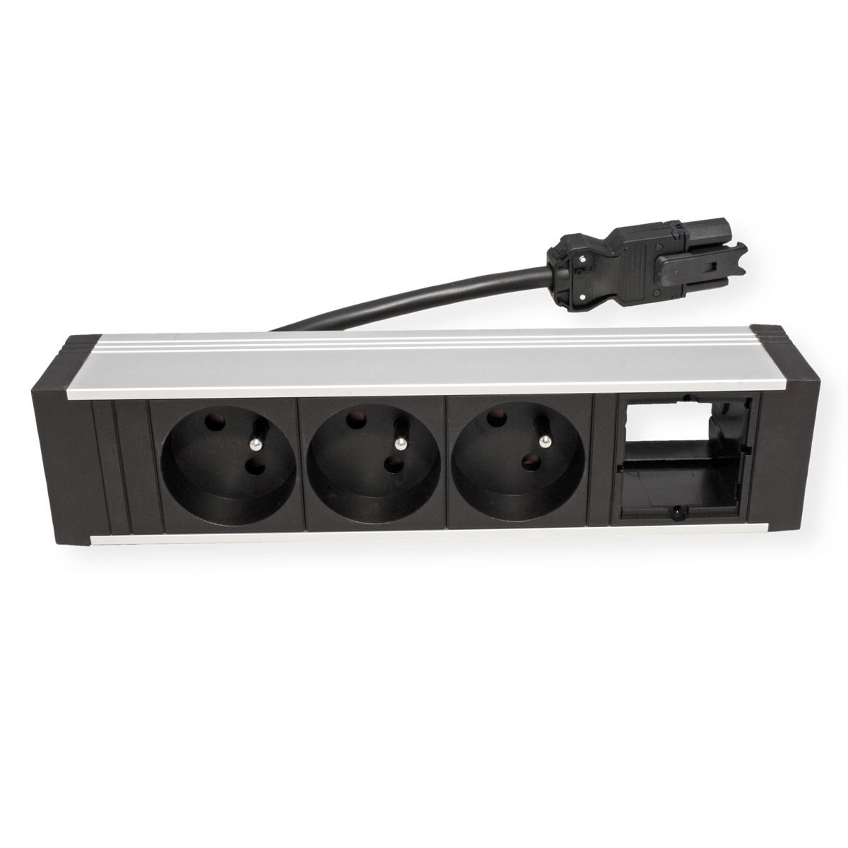 BACHMANN CONEO Set 3xUTE 1xCM 0,2m GST18 weissaluminium