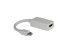 ROLINE Mini DisplayPort-HDMI Adapter, v1.2, Mini DP ST - HDMI BU, Aktiv