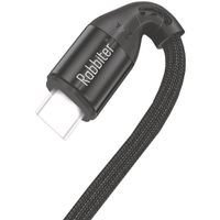 Rabbiter Power USB-C Kabel, 100W, 2.0m, schwarz, 2 m