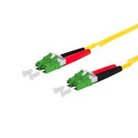 METZ CONNECT OpDAT Patchkabel, LC-D APC/LC-D APC OS2, 1 m