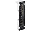 TRENDnet TC-P12C6V Tableau de connexion non blindé Cat6e à 12 ports et fixation murale