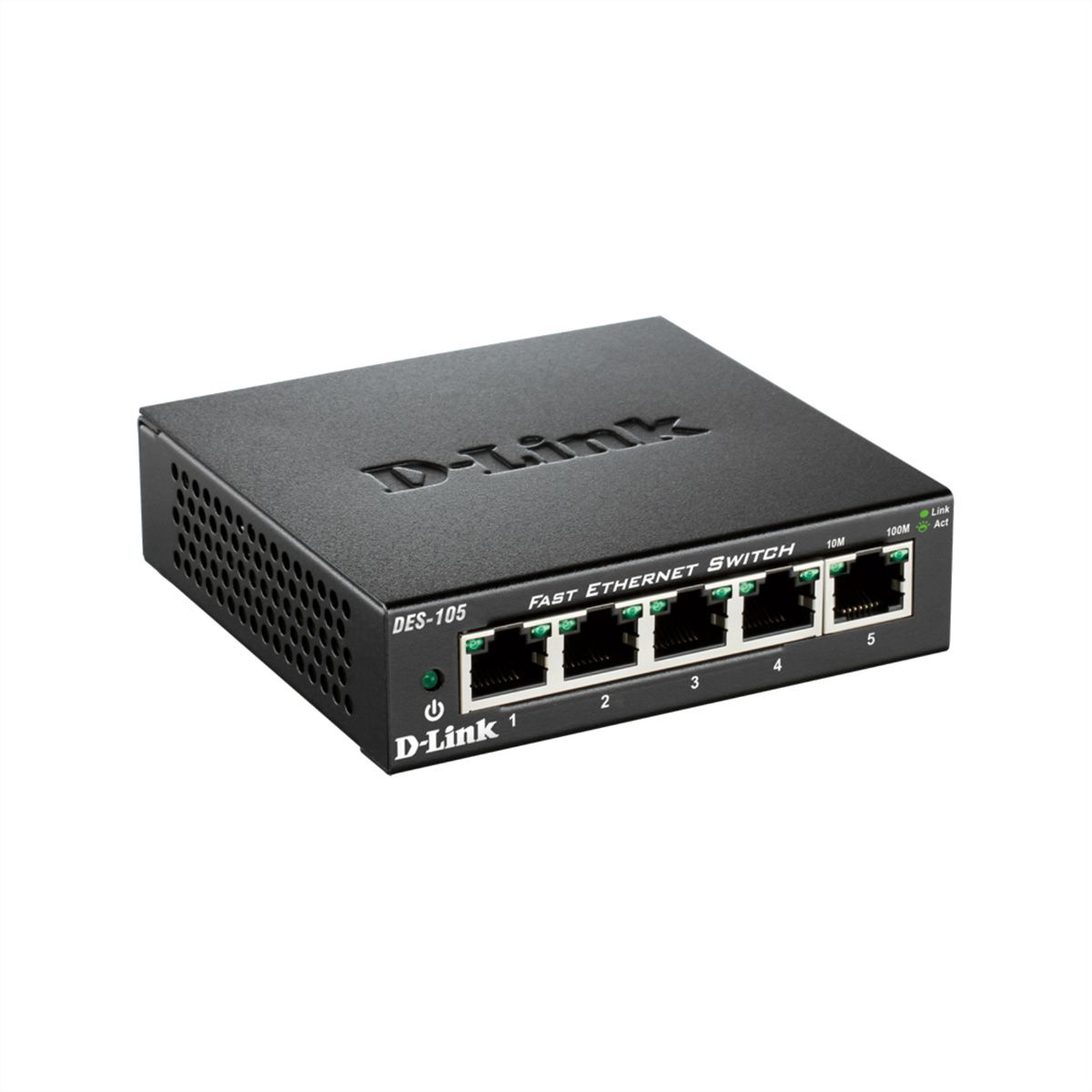 D-Link DES 105 - commutateur - 5 ports - Ordinateur de bureau