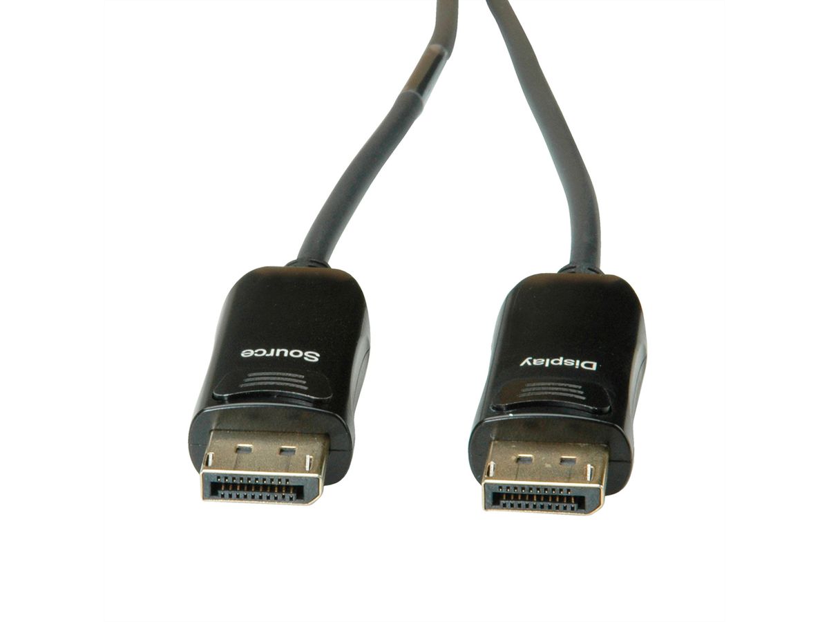 ROLINE DisplayPort v1.4 Kabel (AOC), ST/ST, 30 m