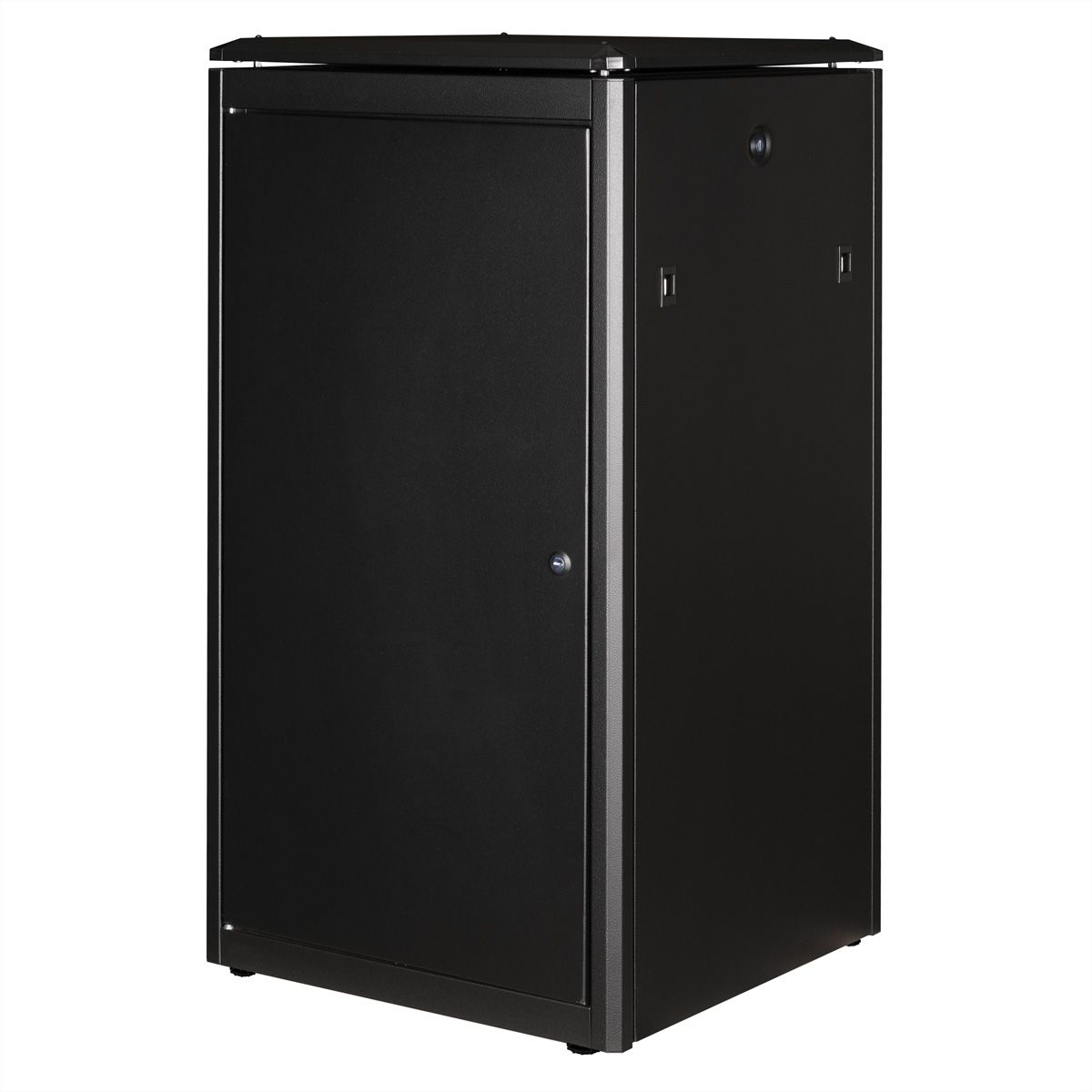 ROLINE 19-Zoll Netzwerkschrank Pro 22 HE, 600x600 BxT Glastür schwarz