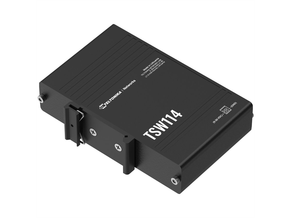 TELTONIKA TSW114 Switch Gigabit RAIL DIN