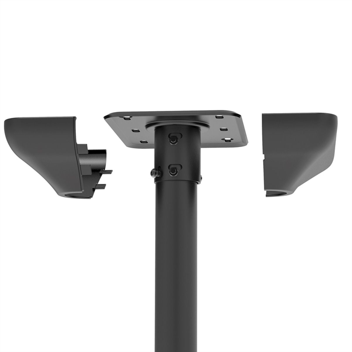 Hagor Deckenflansch CPS - ceiling plate with cover, schwarz