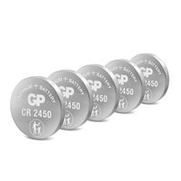 GP Batteries Lithium CR2450 5x 3V Knopfzelle