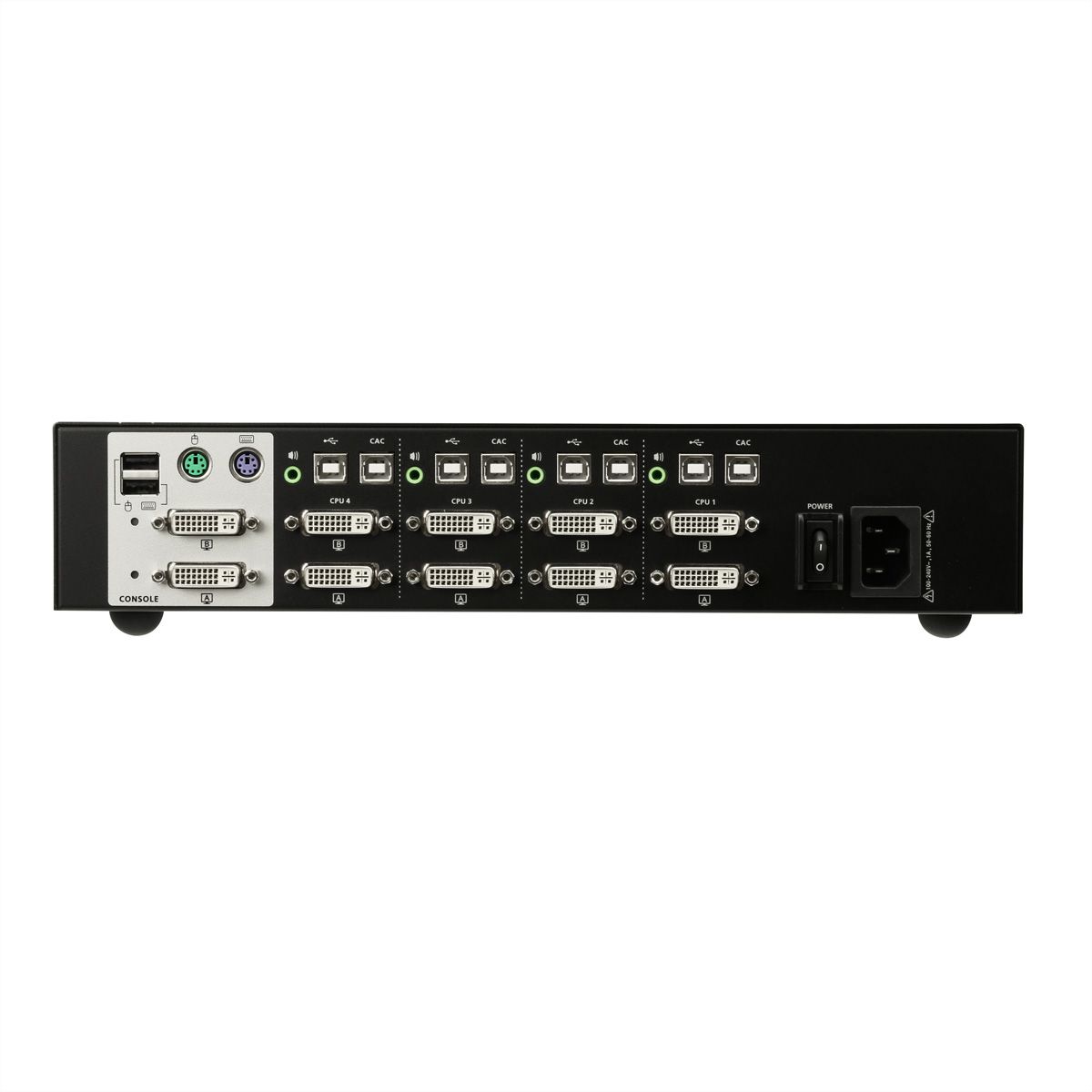 ATEN CS1144D Commutateur KVM sécurisé à 2 affichages DVI USB à 4 ports