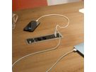 BACHMANN POWER FRAME S 2xCH 0°, 1xUSB C/C 65W L=0,2m