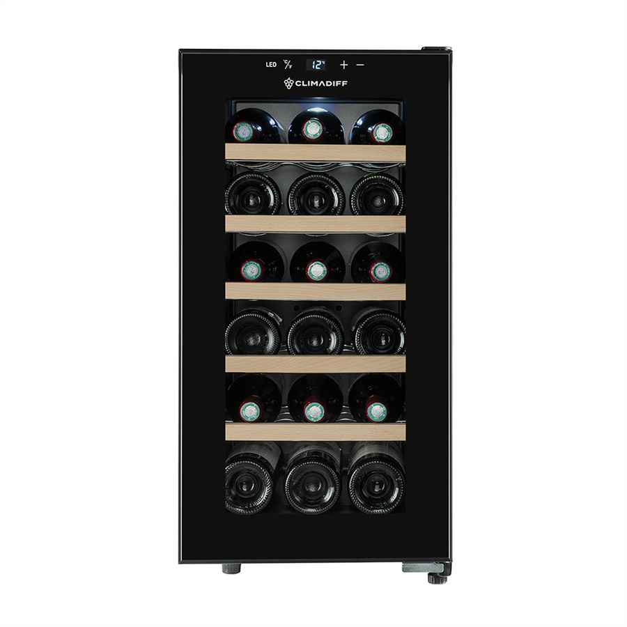 Climadiff Armoire à vin CUVEE18, Autonome, 1 zone, 18 bouteilles
