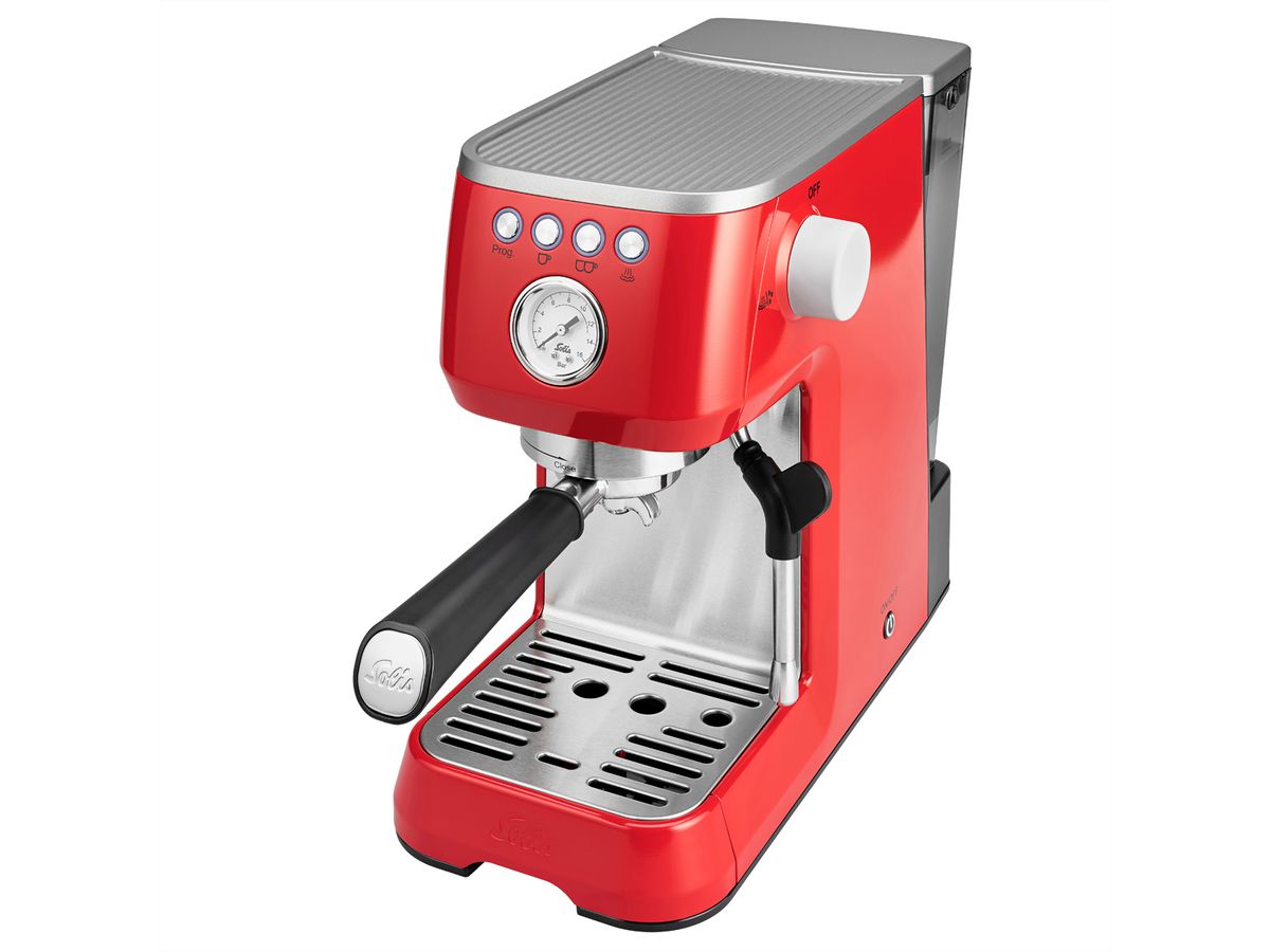 Solis Kaffemaschine Barista Perfetta, rot