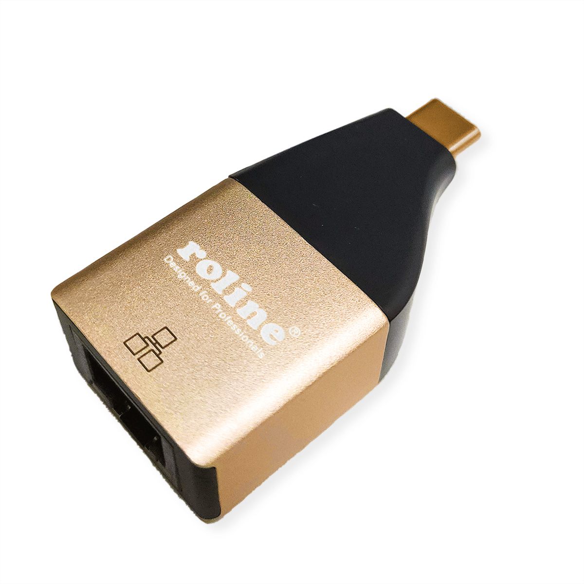 ROLINE GOLD USB 3.2 Gen 2 zu Gigabit Ethernet Konverter