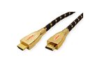 ROLINE GOLD HDMI Ultra HD Kabel mit Ethernet, ST/ST, 2 m