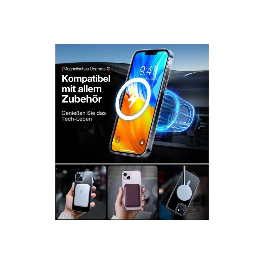 Torras Diamond Case, iPhone 15 Plus, MagSafe,