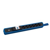BACHMANN PRIMO 2 6xCEE7/3 1xFI mit Schlaufe 2,0m CEE7/7 RAL5010