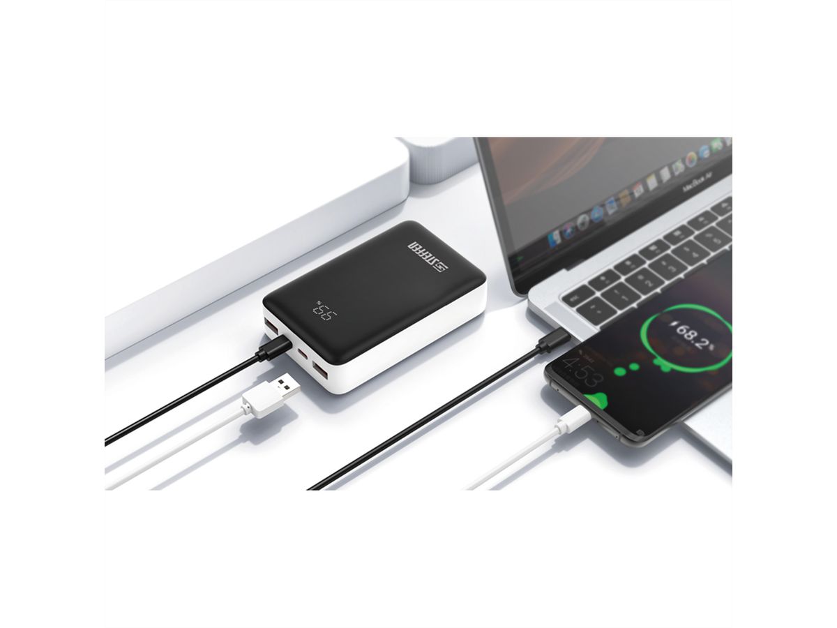 Steffen Powerbank 65 W  , PD3.0 20'000mAh max. 20V-3.25A