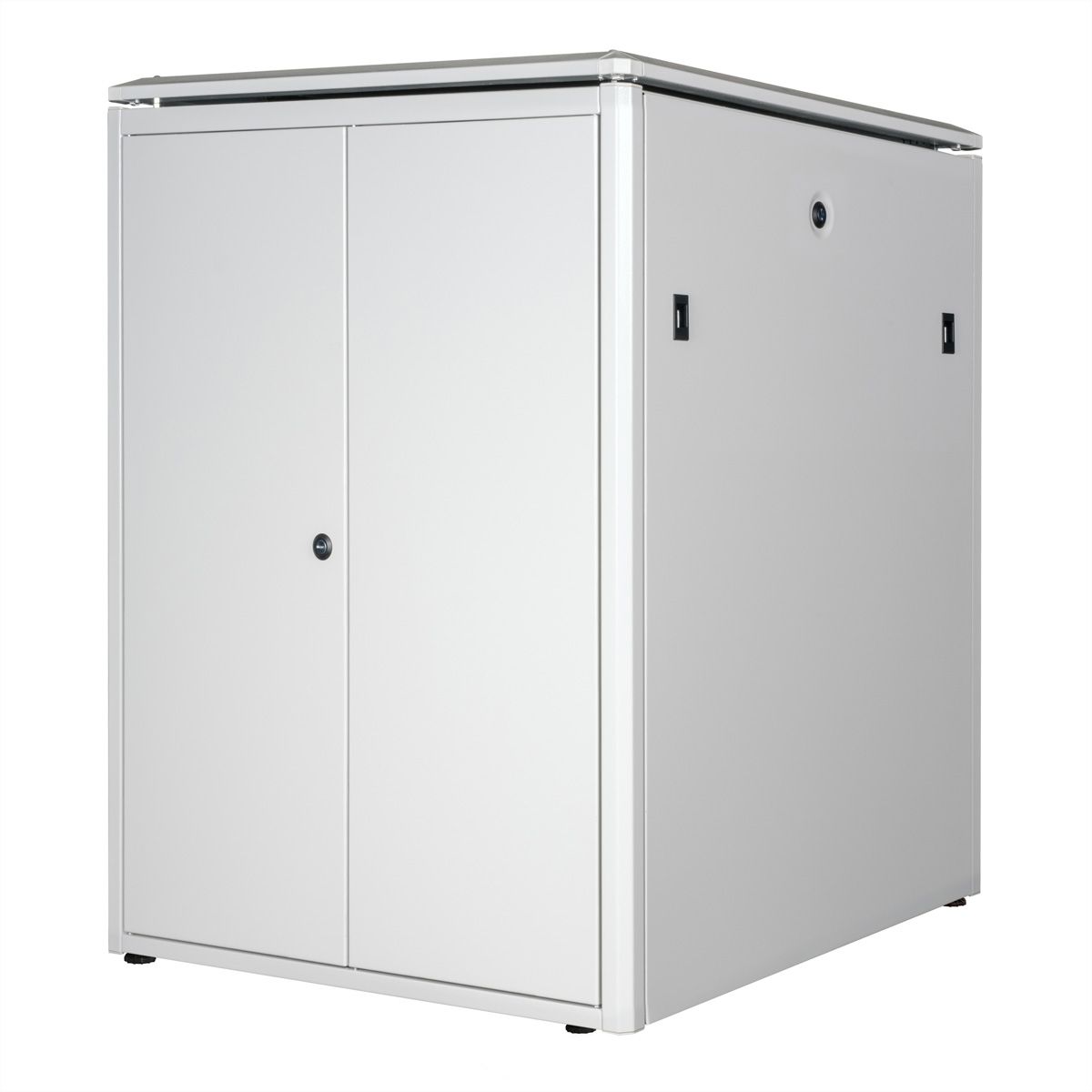 ROLINE 19-Zoll Netzwerkschrank Pro 22 HE, 800x800 BxT Glastür grau