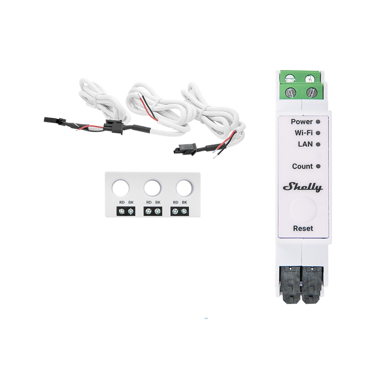 Shelly Energiemessgerät Pro 3EM 3CT 63