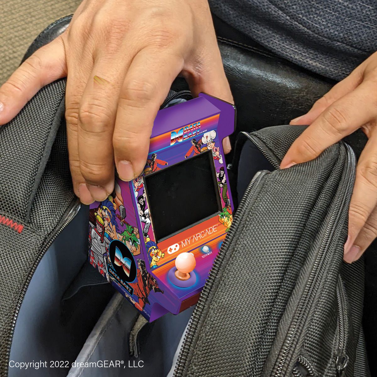 My Arcade Data East Hits Nano Player, Mini-Arcade, 208 Spiele, 2.4" Display