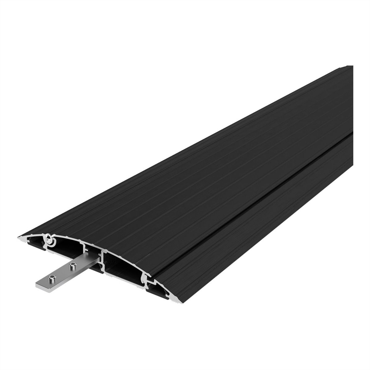 DATAFLEX Addit Kabelschutz, gerade 423, schwarz, 150 cm